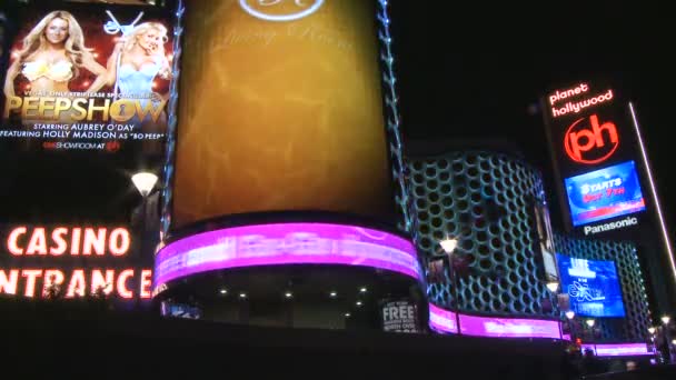 Casino en Las Vegas - Time Lapse — Vídeos de Stock