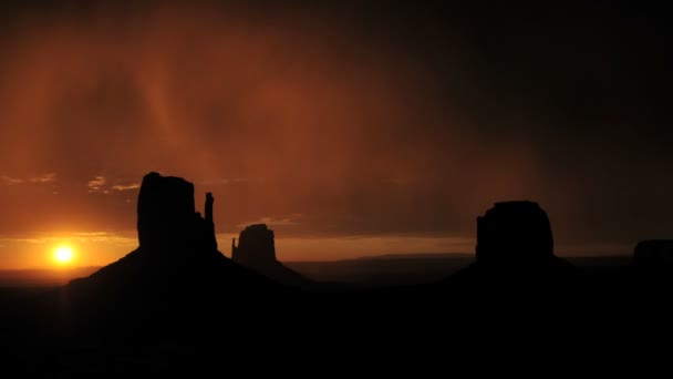 Monument Valley Sunrise Time lapse — Video