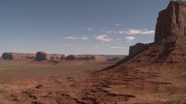 Lapso de tempo do Monument valley — Vídeo de Stock