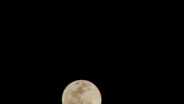 Lever de lune simple dans le temps 