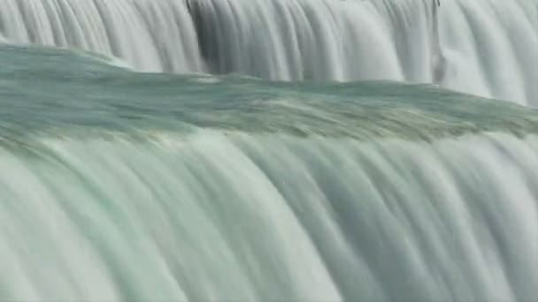 Cataratas del Niágara - Agua borrosa — Vídeo de stock
