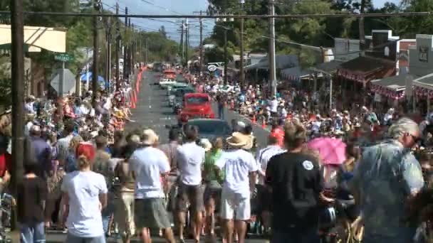 4th of july Parade - Time Lapse — Stock Video