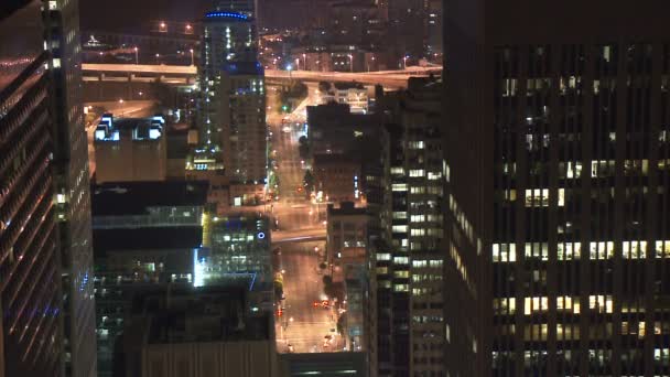 Вище великого міста - час Уповільнена зйомка - San Francisco — стокове відео