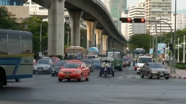 Bangkok Tayland trafik