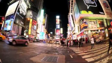 NYC times Meydanı zaman atlamalı