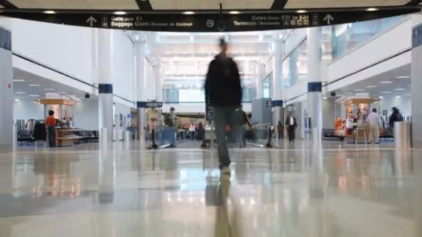 Time Lapse - Houston Airport — Stock Video