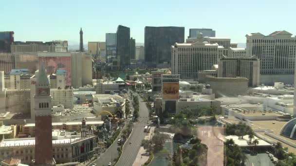 Las vegas strip trafik zaman atlamalı — Stok video