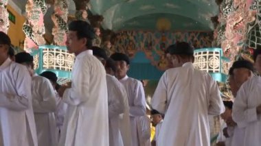 Vietnam 'daki cao dai tapınağı