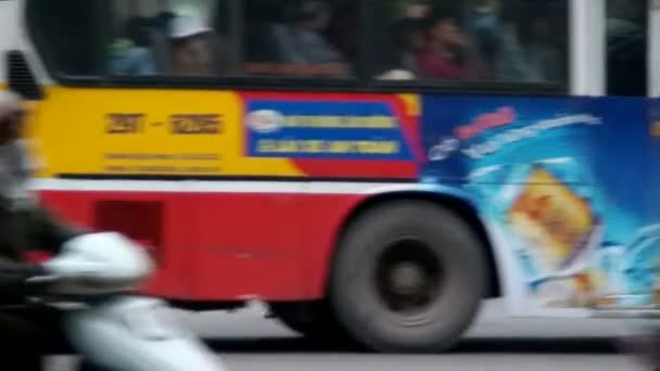 Trafik polisleri vietnam — Stok video