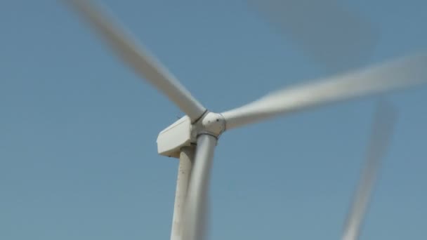 Macht windmolens groene energie — Stockvideo