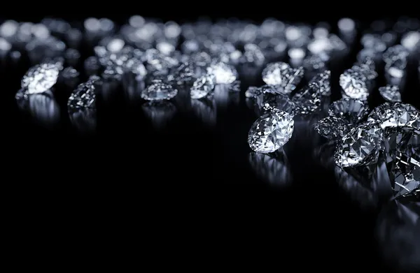 Diamonds background — Stock Photo, Image