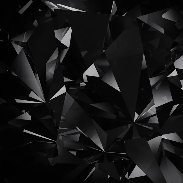 Fondo faceta diamante negro Imagen De Stock