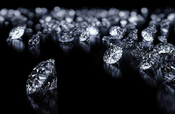 다이아몬드 구성 — 스톡 사진