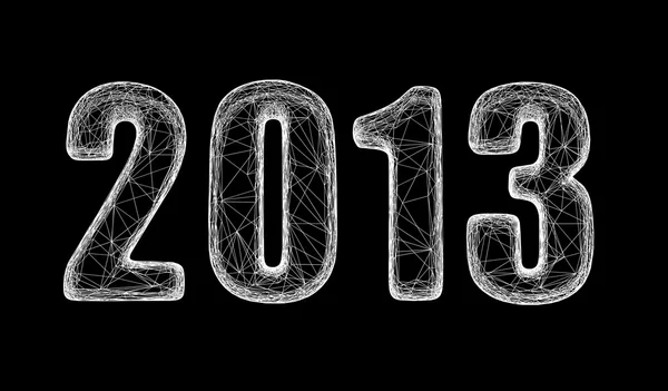Szczęśliwego nowego roku 2013 — Zdjęcie stockowe