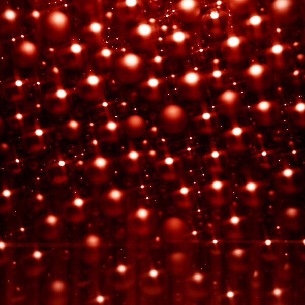 Bstract red pearls backgound