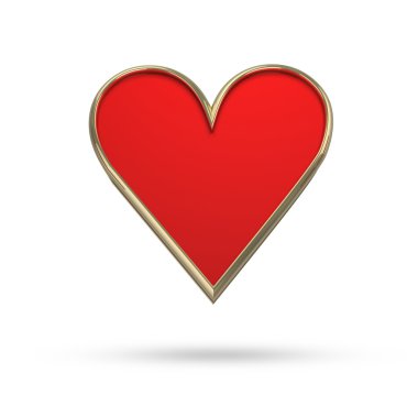 poker sembolü - izole kırpma yoluyla