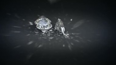 iplik parıldayan elmas - ilmekledi ve alfa maskeli 3d animasyon