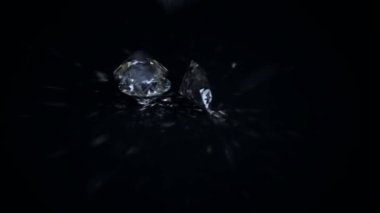 iplik parıldayan elmas - ilmekledi ve alfa maskeli 3d animasyon