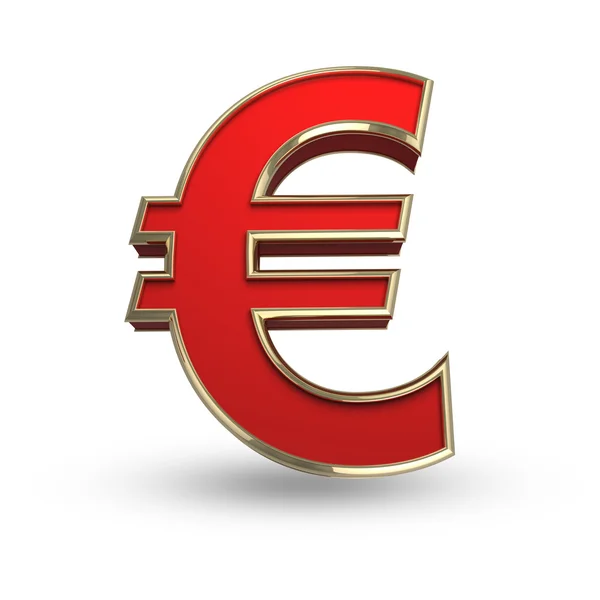 Символ валюты — стоковое фото