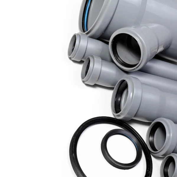 Sewer pipes — Stock Photo, Image