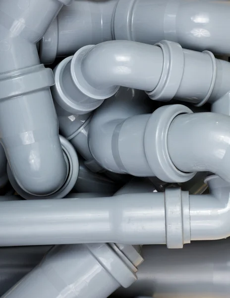 Sewer pipes chaos — Stock Photo, Image