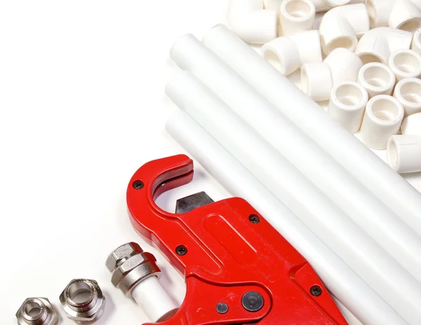 PP pipes supplies — Stock Photo, Image