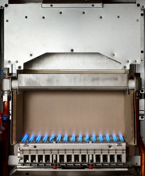 Gas boiler — Stock Photo, Image
