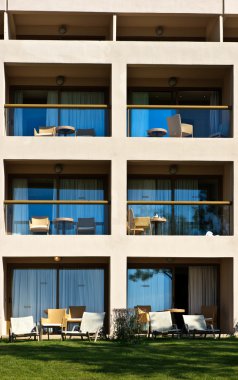 yunan otel cephesi