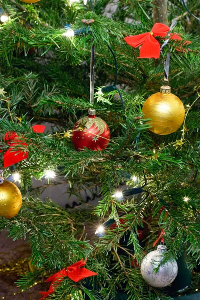 Kerstboom decoratie — Stockfoto