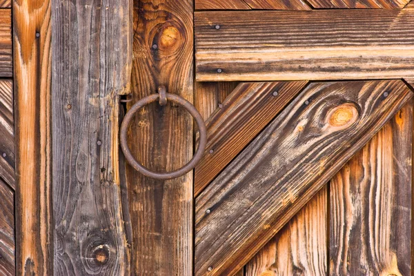 Rustik kapı detayı — Stok fotoğraf