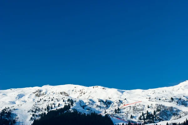 滑雪度假村 — 图库照片