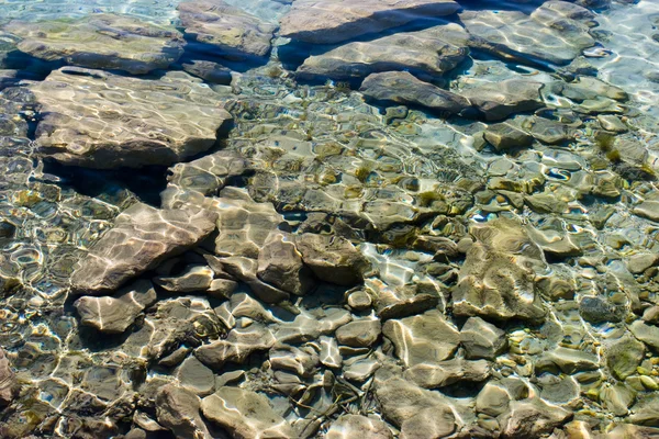 Ondas de água no mar — Fotografia de Stock