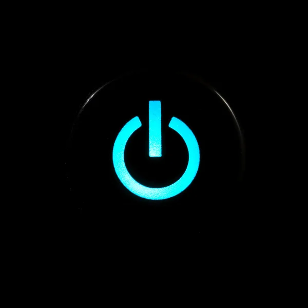Botão de energia — Fotografia de Stock