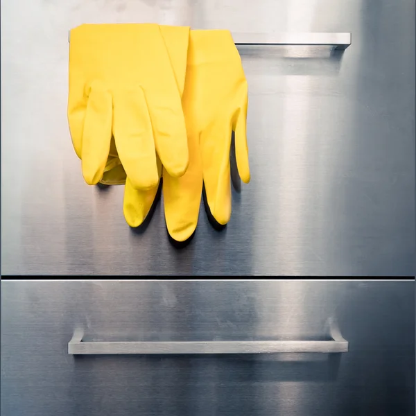 Úklid kuchyně — Stock fotografie