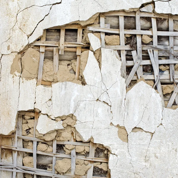 Kırık duvar — Stok fotoğraf