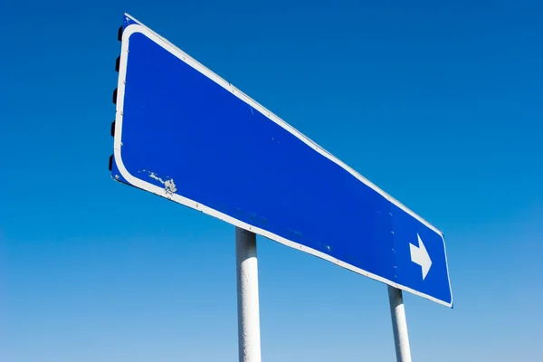 Blank signpost — Stock Photo, Image