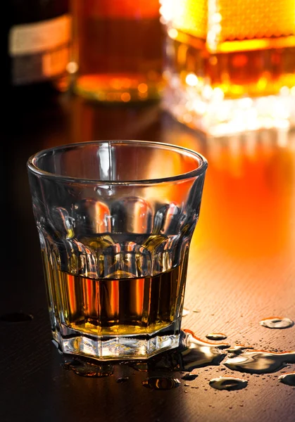 Glass of whiskey — Stock Photo, Image