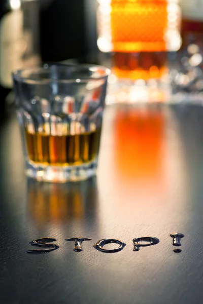 The word Stop — Stock Photo, Image