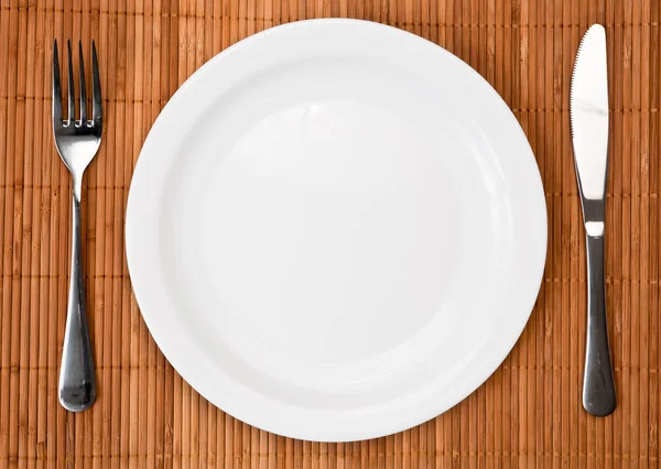 Configuração do local do jantar — Fotografia de Stock