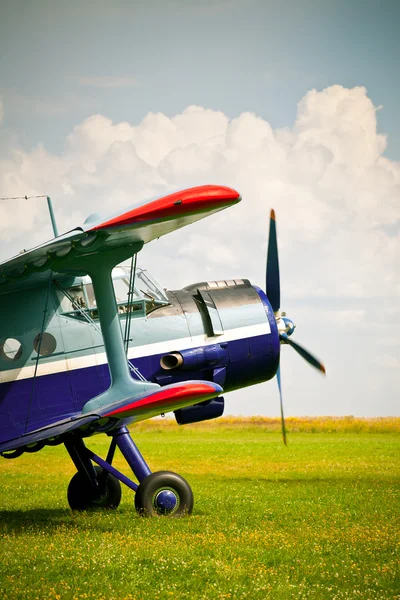 Avião desportivo retro — Fotografia de Stock