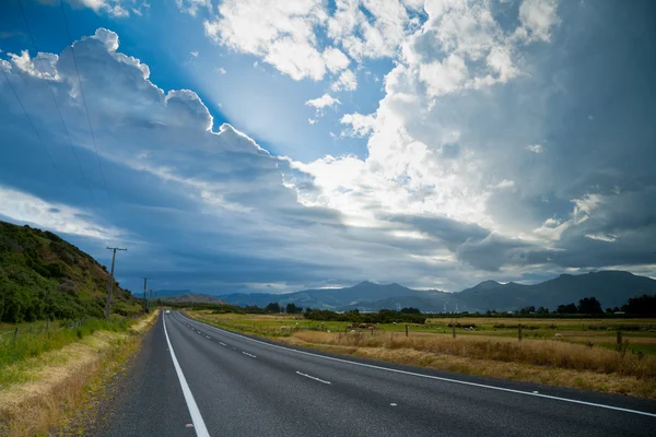 Aussichtsreiche Straße — Stockfoto