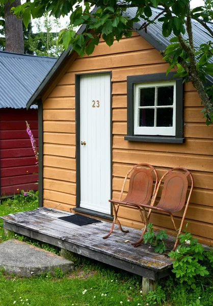 Camping cabin — Stock Photo, Image