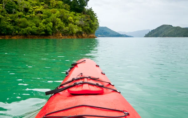 Kajakpaddling i Nya Zeeland — Stockfoto