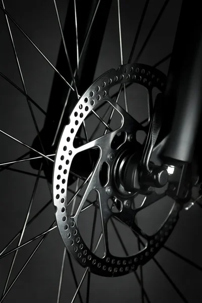 Bicycle disk brake — Stock Photo, Image