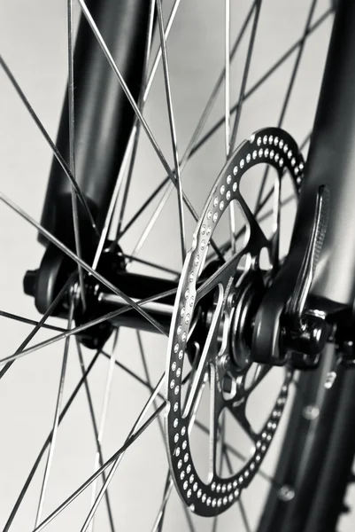 Bicycle disk brake — Stock Photo, Image