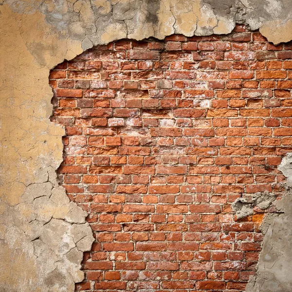 Alte Ziegelmauer — Stockfoto