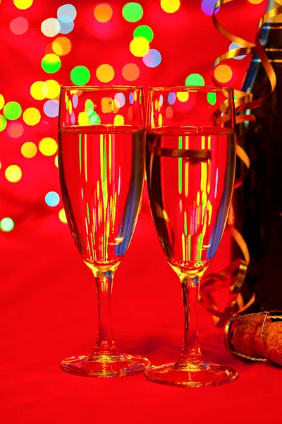 Capodanno champagne — Foto Stock