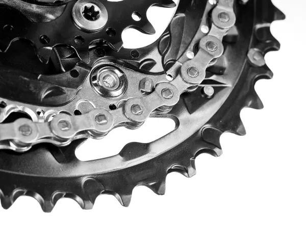 Rower chainset — Zdjęcie stockowe