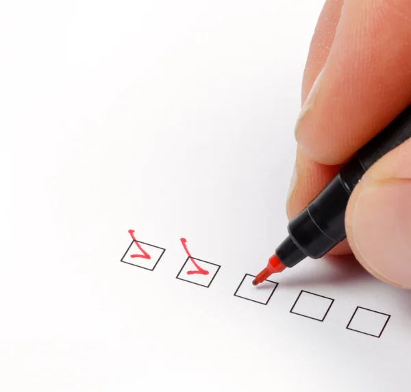 Checklist — Stock Photo, Image