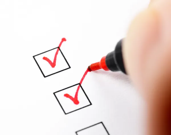 Checklist — Stock Photo, Image